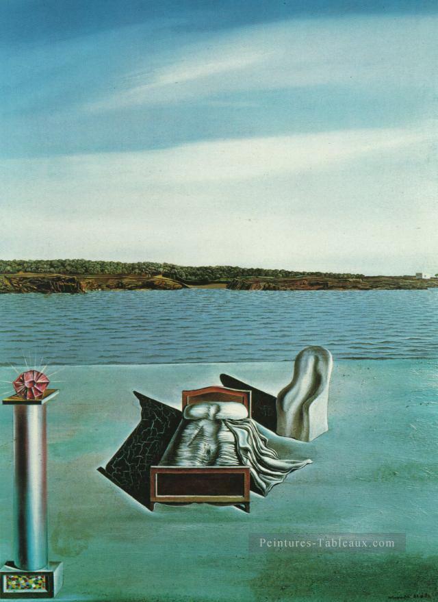 Surrealist Composition with Invisible Figures Salvador Dali Oil Paintings